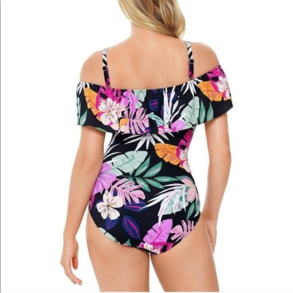 8 Swim Solutions Swim Suit DD31 5413 - Picture 2 of 8